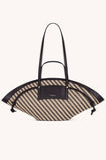RIVIERE STRIPES BLACK BASKET